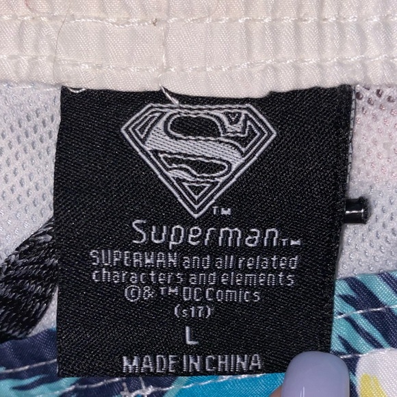 Vintage Superman Swim Trunks. Size L - Picture 3 of 3
